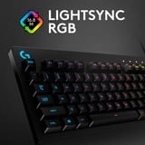 Logitech G213 Prodigy, Gaming-Tastatur schwarz, DE-Layout, Rubberdome