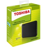 Toshiba Canvio Ready 2 TB, Externe Festplatte schwarz, Micro-USB-B 3.2 Gen 1