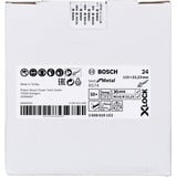 Bosch X-LOCK Fiberschleifscheibe R574 Best for Metal, Ø 115mm, K24 Bohrung 22,23mm