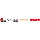 BRIO Holztransporter mit Magnetladung, Spielfahrzeug rot