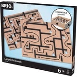 BRIO Labyrinth Ersatzplatten, Geschicklichkeitsspiel braun/schwarz