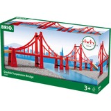 BRIO World Hängebrücke, Bahn rot/braun