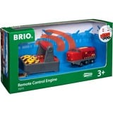 BRIO World IR-Frachtlok, Spielfahrzeug rot