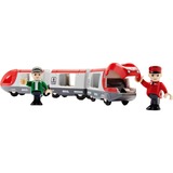 BRIO World Roter Reisezug, Spielfahrzeug rot/weiß