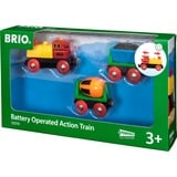 BRIO World Zug mit Batterielok, Spielfahrzeug 