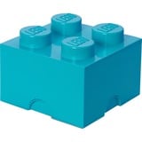 Room Copenhagen LEGO Storage Brick 4 azur, Aufbewahrungsbox azurblau