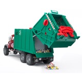 bruder MACK Granite Müll-LKW, Modellfahrzeug grün/rot