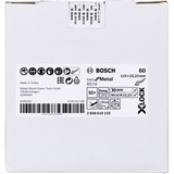 Bosch X-LOCK Fiberschleifscheibe R574 Best for Metal, Ø 115mm, K60 Bohrung 22,23mm
