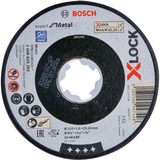 Bosch X-LOCK Trennscheibe Expert for Metal, Ø 115mm Bohrung 22,23mm, AS 46 S BF, gerade