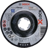 Bosch X-LOCK Trennscheibe Expert for Metal, Ø 115mm Bohrung 22,23mm, A 30 S BF, gekröpft