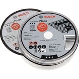 Bosch Trennscheibe Standard for Inox - Rapido, Ø 115mm 10 Stück, Bohrung 22,23mm, WA 60 T BF, gerade