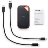 SanDisk Extreme PRO Portable SSD V2 2 TB, Externe SSD schwarz/orange, USB-C 3.2 Gen 2x2 (20 Gbit/s)