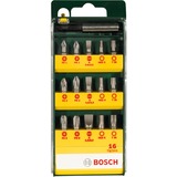 Bosch Bit-Set, 16-teilig, Bit-Satz grün