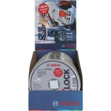 Bosch X-LOCK Trennscheibe Standard for Inox - Rapido, Ø 125mm 10 Stück, Bohrung 22,23mm, WA 60 T BF, gerade