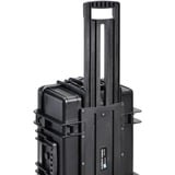 B&W Typ 6700, Koffer schwarz, herausnehmbarer, gepolsterter Koffereinsatz aus Gewebematerial 