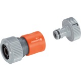 GARDENA Pumpen-Anschlusssatz 13mm (1/2“), Schlauchstück grau/orange