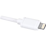 OWC USB 2.0 Adapterkabel, USB-A Stecker > Lightning Stecker weiß, 2,0 Meter