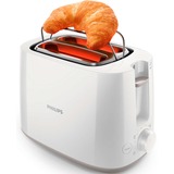 Philips Toaster Daily Collection HD2581/00 weiß, 900 Watt, für 2 Scheiben Toast