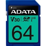ADATA Premier Pro 64 GB SDXC, Speicherkarte UHS-I U3, Class 10, V30