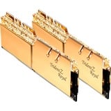 G.Skill DIMM 16 GB DDR4-3600 (2x 8 GB) Dual-Kit, Arbeitsspeicher gold, F4-3600C18D-16GTRG, Trident Z Royal, INTEL XMP