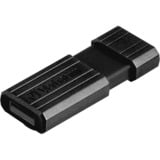 Verbatim Pin Stripe 8 GB, USB-Stick schwarz