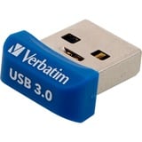 Verbatim Store 'n' Stay Nano 64 GB, USB-Stick blau, USB-A 3.2 Gen 1