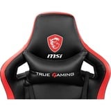 MSI MAG CH110 Gaming Chair, Gaming-Stuhl schwarz/rot