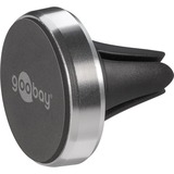 goobay Magnethalterungs-Set Slim schwarz/silber