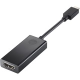 HP USB Adapter, USB-C Stecker > HDMI Buchse schwarz