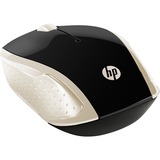 HP Wireless Maus 200  schwarz/gold