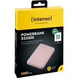 Intenso Powerbank XS5000 rosa, 5.000 mAh