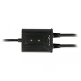 DeLOCK EASY-USB 2.0 Adapterkabel, USB-A Stecker > 2x Seriell RS-232 Stecker, Y-Kabel schwarz, 0,6 Meter