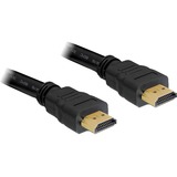 DeLOCK Kabel HDMI-A Stecker > HDMI-A Stecker schwarz, 20 Meter, mit Ethernet, High Speed