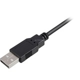 Sharkoon USB 2.0 Verlängerungskabel, USB-A Stecker > USB-A Buchse schwarz, 2,0 Meter, doppelt geschirmt