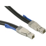 Supermicro Kabel Mini SAS HD (SFF-8644) > Mini SAS HD (SFF-8644) schwarz, 1 Meter