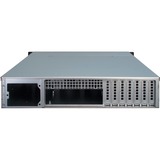 Inter-Tech 2U 2406, Server-Gehäuse schwarz, 2 Höheneinheiten