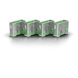 Lindy USB Port Schloss (10 Stück) ohne Schlüssel, Diebstahlschutz grün, Code: Grün