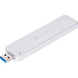 SilverStone SST-MS09S USB 3.1, Laufwerksgehäuse silber