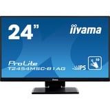 iiyama T2454MSC-B1AG, LED-Monitor 60.5 cm (23.8 Zoll), schwarz, FullHD, IPS, HDMI, VGA, Lautsprecher