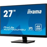 iiyama XU2792UHSU-B1, LED-Monitor 68 cm (27 Zoll), schwarz, UltraHD/4K, IPS, Lautsprecher