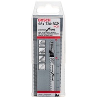 Bosch Stichsägeblatt T 301 BCP Precision for Wood, 117mm 25 Stück