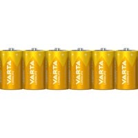 Varta Longlife, Batterie 6 Stück, D