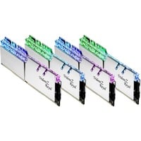 G.Skill DIMM 128 GB DDR4-3200 (4x 32 GB) Quad-Kit, Arbeitsspeicher silber, F4-3200C16Q-128GTRS, Trident Z Royal, INTEL XMP