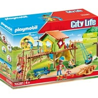 PLAYMOBIL 70281 City Life Abenteuerspielplatz, Konstruktionsspielzeug 