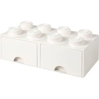 Room Copenhagen LEGO Brick Drawer 8 weiß, Aufbewahrungsbox weiß