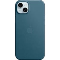 Apple Feingewebe Case mit MagSafe, Handyhülle blau, iPhone 15 Plus