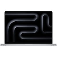 Apple MacBook Pro (16") 2023, Notebook silber, M3 Pro 18-Core GPU, MacOS, Deutsch, 41.1 cm (16.2 Zoll) & 120 Hz Display, 512 GB SSD