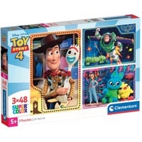 Clementoni Kinderpuzzle Supercolor - Disney Toy Story 4 3x 48 Teile