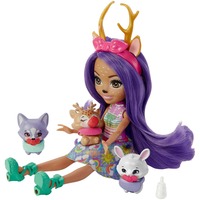 Mattel Enchantimals Baby Bestie Danessa Deer & Sprint, Puppe 