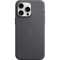 Apple Feingewebe Case mit MagSafe, Handyhülle schwarz, iPhone 15 Pro Max